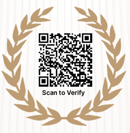 DPIIT Startup India recognition — scan to verify
